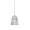 Besa Lighting Nico 4 Cord Pendant, Clear Stone, Satin Nickel Finish, 1x5W LED 1XT-512500-LED-SN - alternate 1